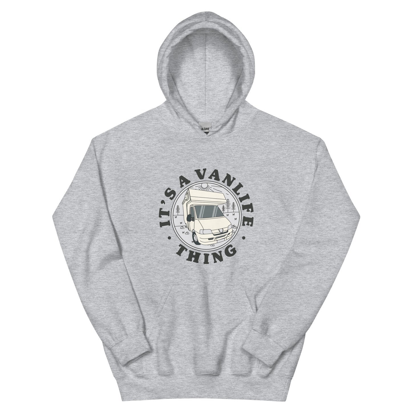 Unisex Hoodie with IAVLT (MoHo1) logo