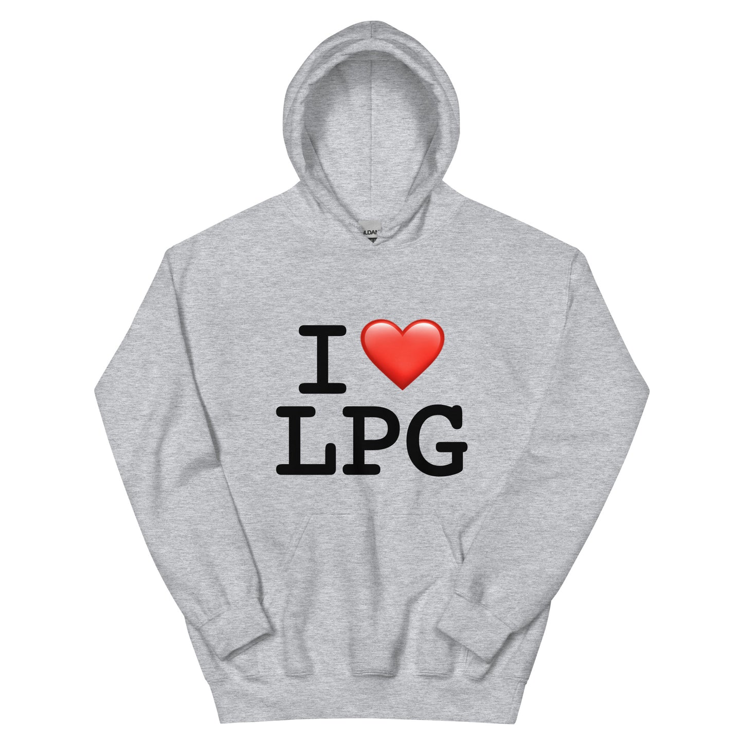 Unisex Hoodie with “I H LPG” logo