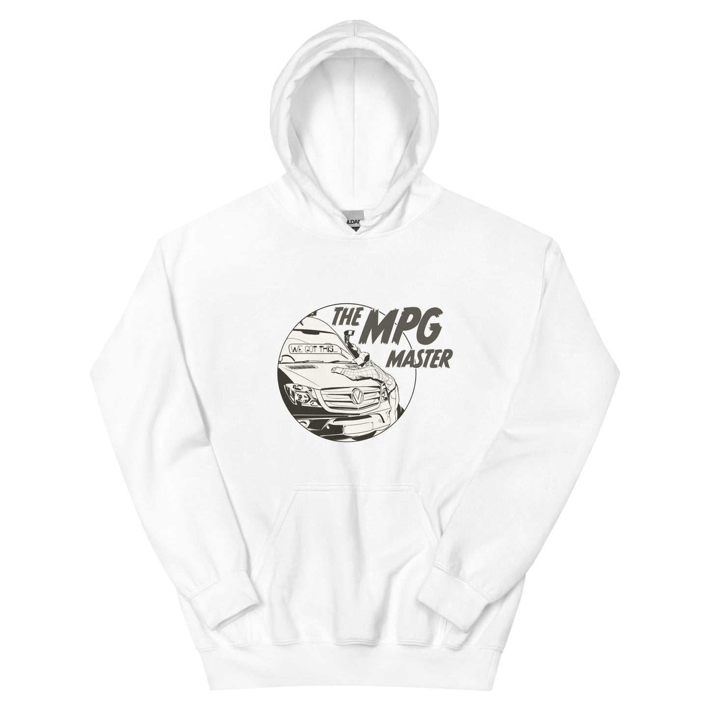 Unisex Hoodie with “The MPG Master” (M) logo