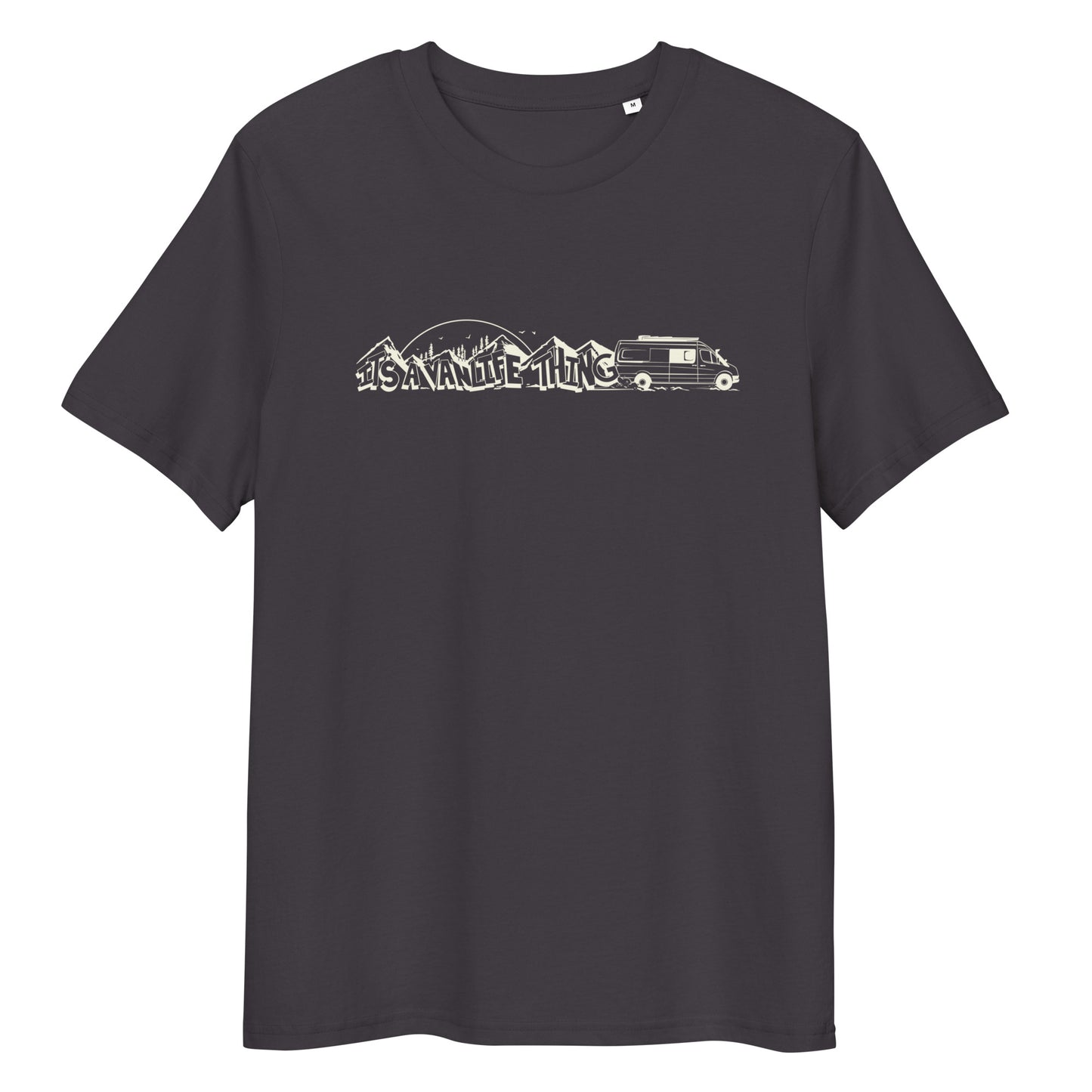 Unisex organic cotton t-shirt with "It's a Vanlife Thing" (long logo)