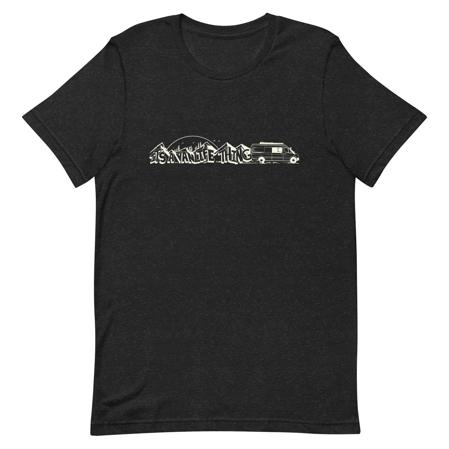 Unisex t-shirt with "It's a Vanlife Thing" (long logo)