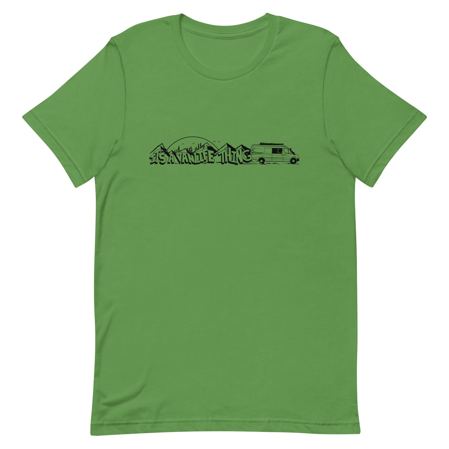 Unisex t-shirt with "It's a Vanlife Thing" (long logo)