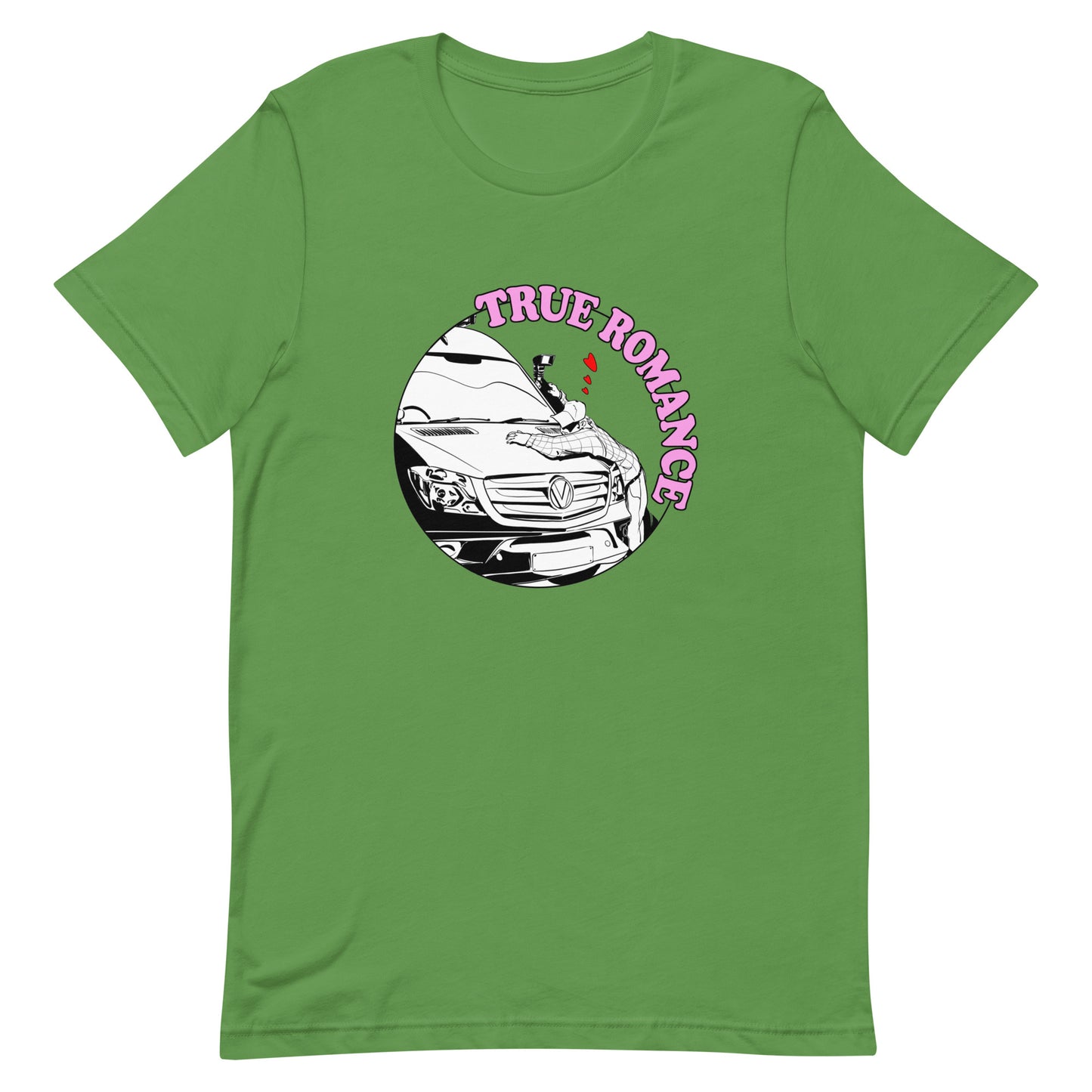 Unisex t-shirt with “True Romance” (M) logo