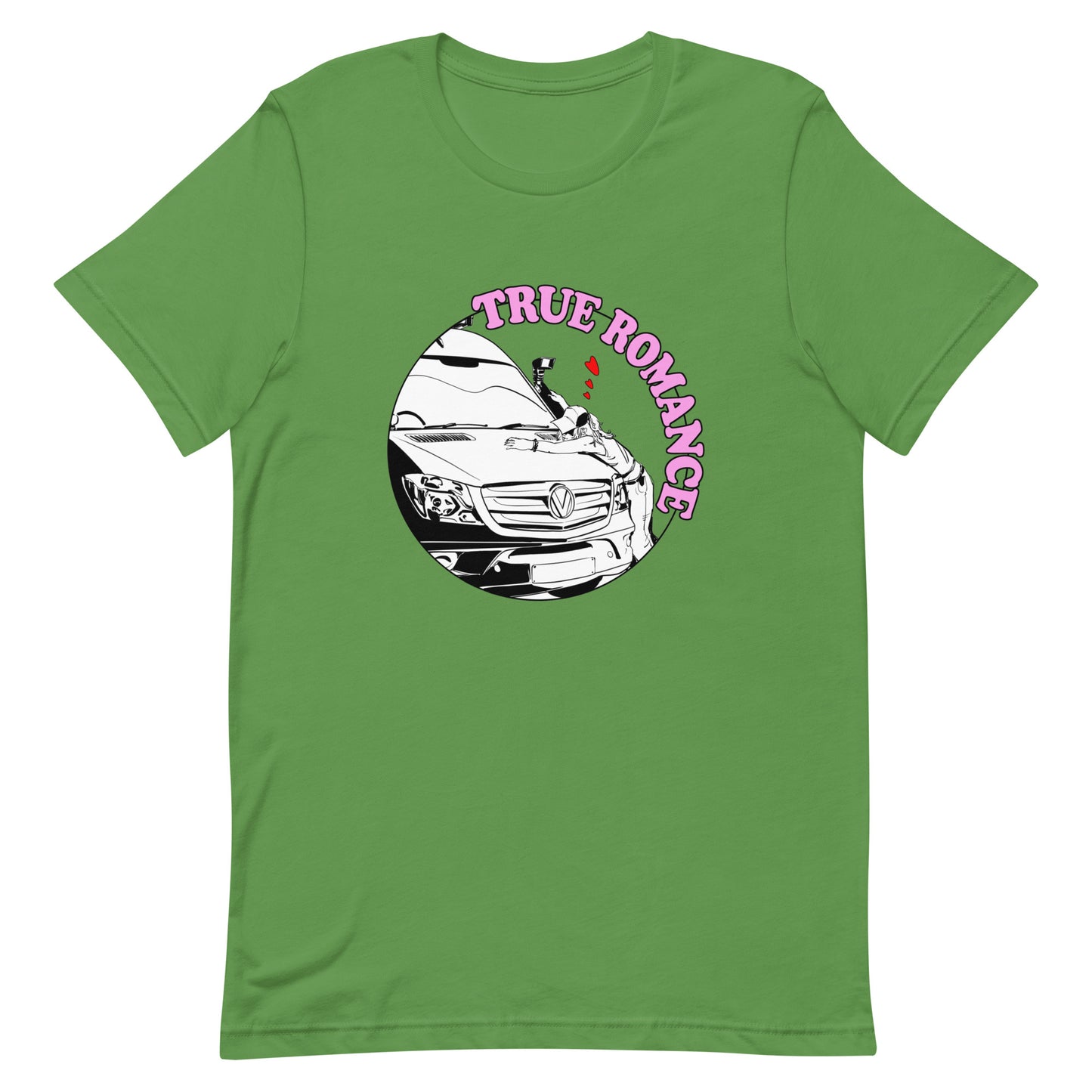 Unisex t-shirt with “True Romance” (F) logo