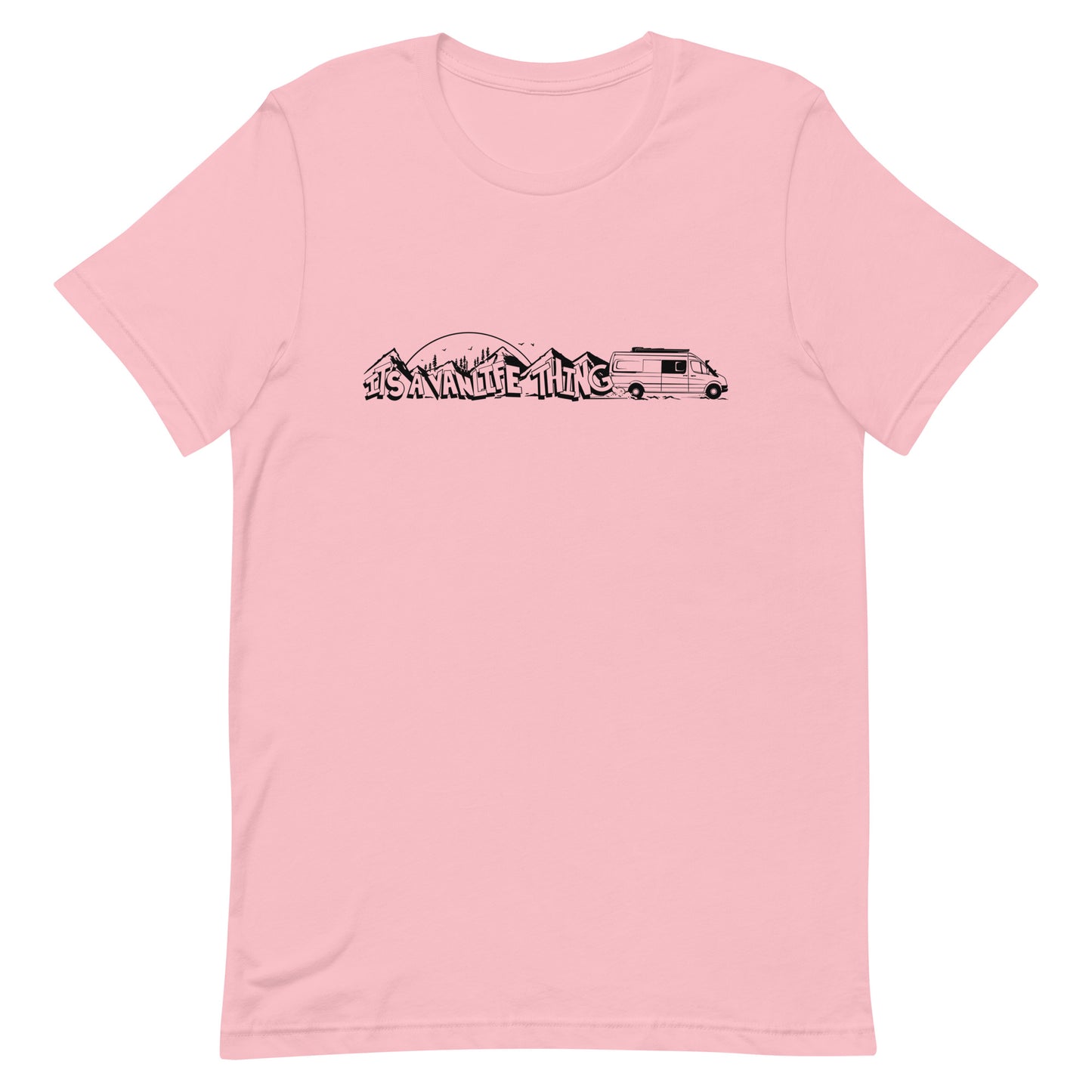 Unisex t-shirt with "It's a Vanlife Thing" (long logo)