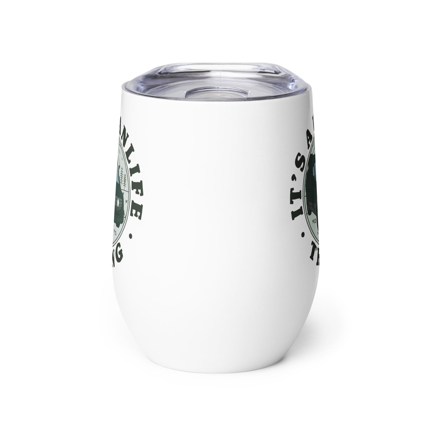 Wine tumbler - IAVLT (camper1)