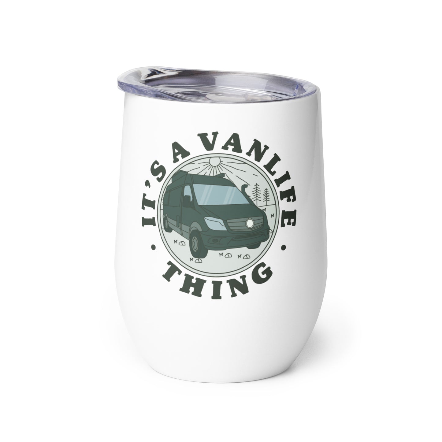 Wine tumbler - IAVLT (camper1)